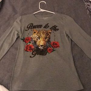 Green long sleeve - Girls